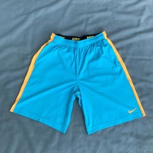Nike Dri-Fit Blue Basketball Shorts